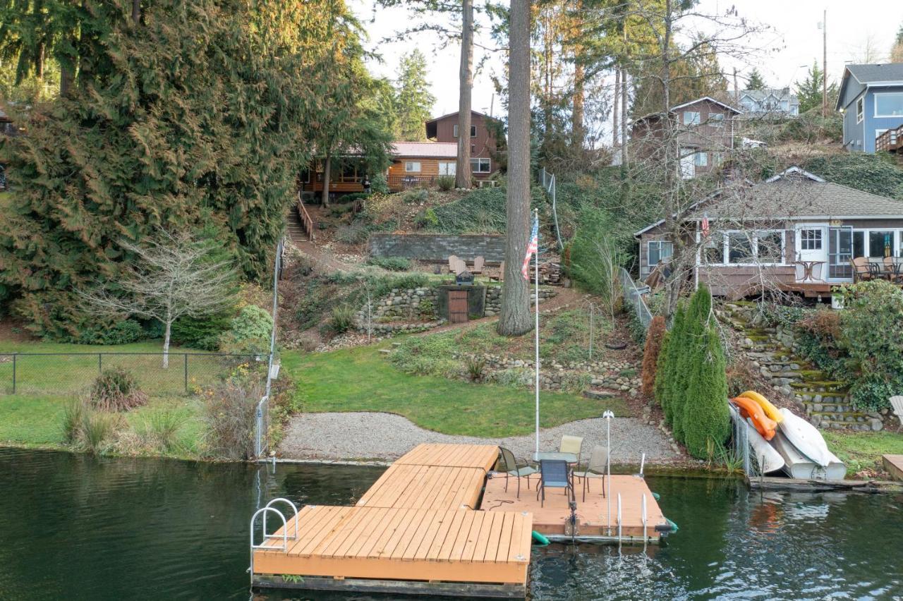 Koi Story Cabin On The Lake - Waterfront, Near Bike Trail Maple Valley 外观 照片